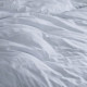 Постельное белье из однотонного поплина для отелей 2,0 сп. с простыней на резинке серый туман